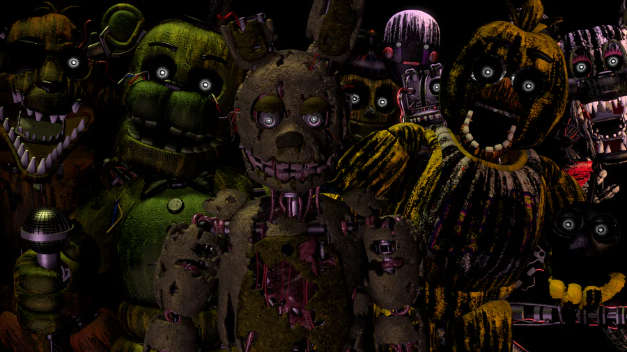 Скриншот игры FNAF 3 (Five Nights at Freddy's 3)
