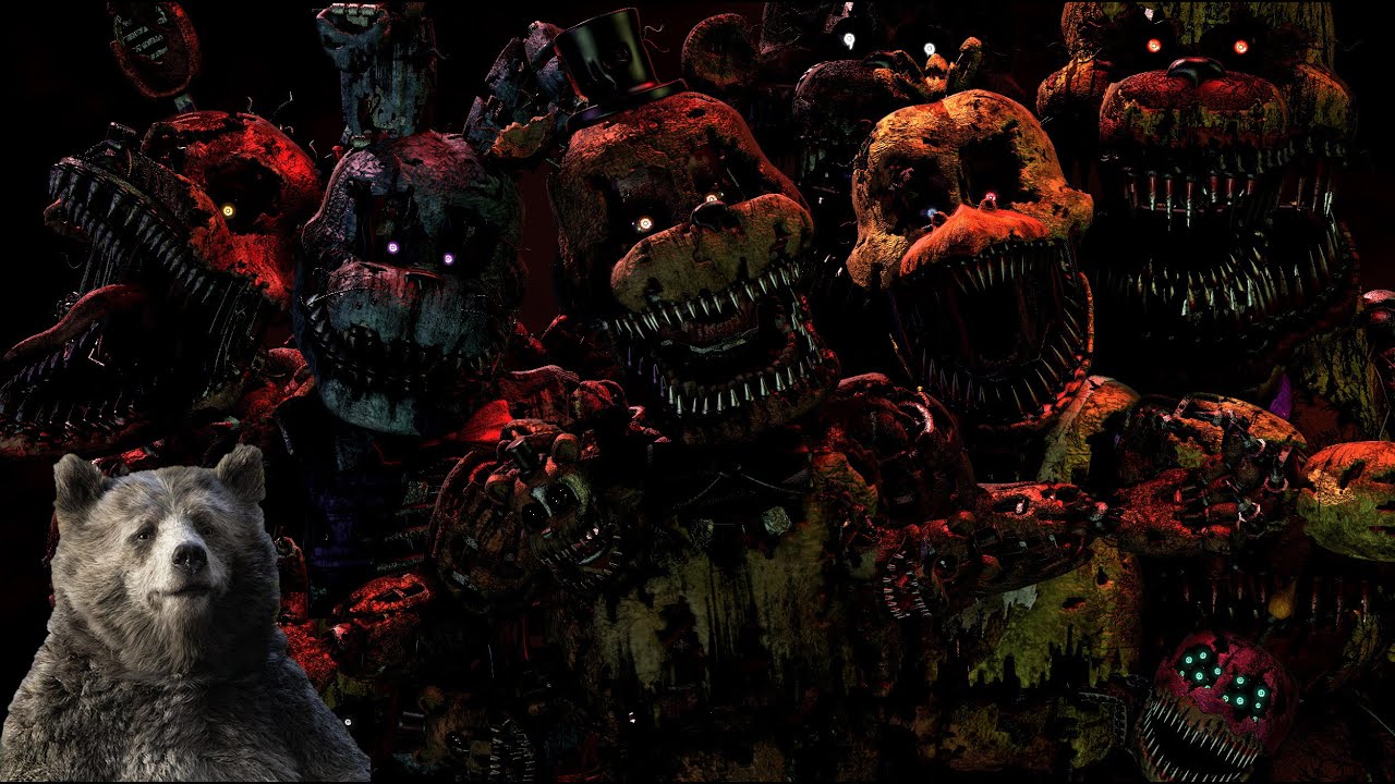 Скриншот игры FNAF 4 (Five Nights at Freddy's 4)